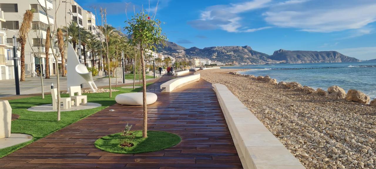 Encantadora casa marinera frente al mar Altea Exterior foto