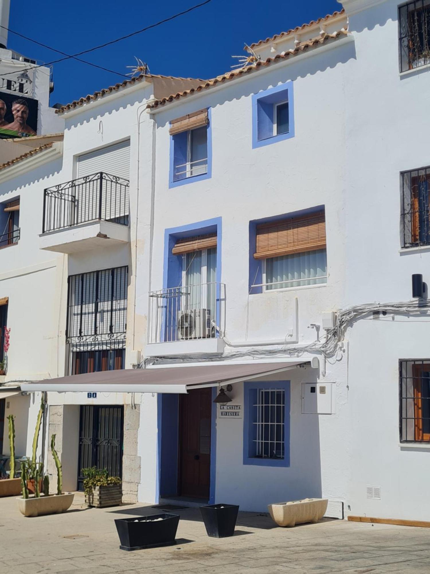 Encantadora casa marinera frente al mar Altea Exterior foto